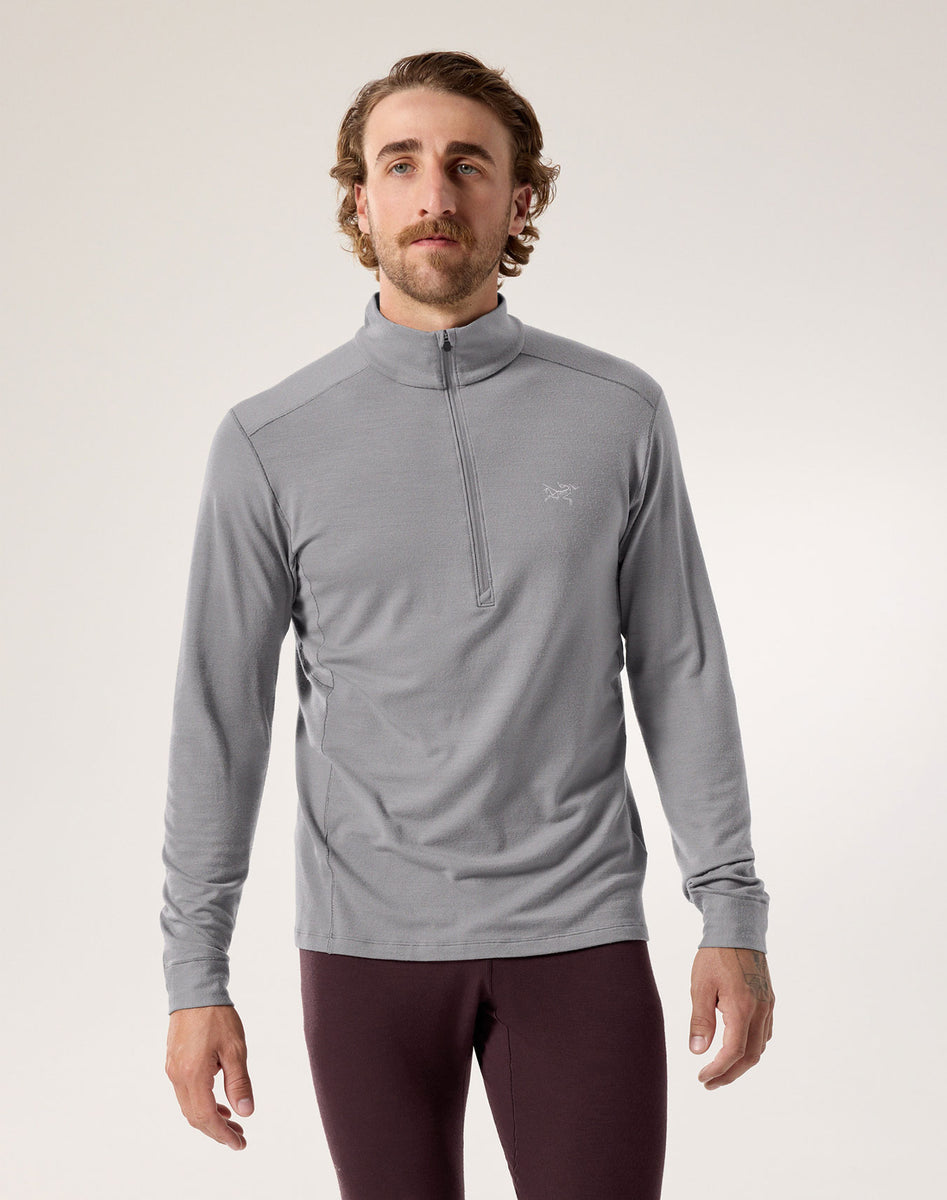 アークテリクス ロー メリノウール ジップネック メンズS arcteyx ARC'TERYX（アークテリクス） ロー メリノウール ジップネック メンズ