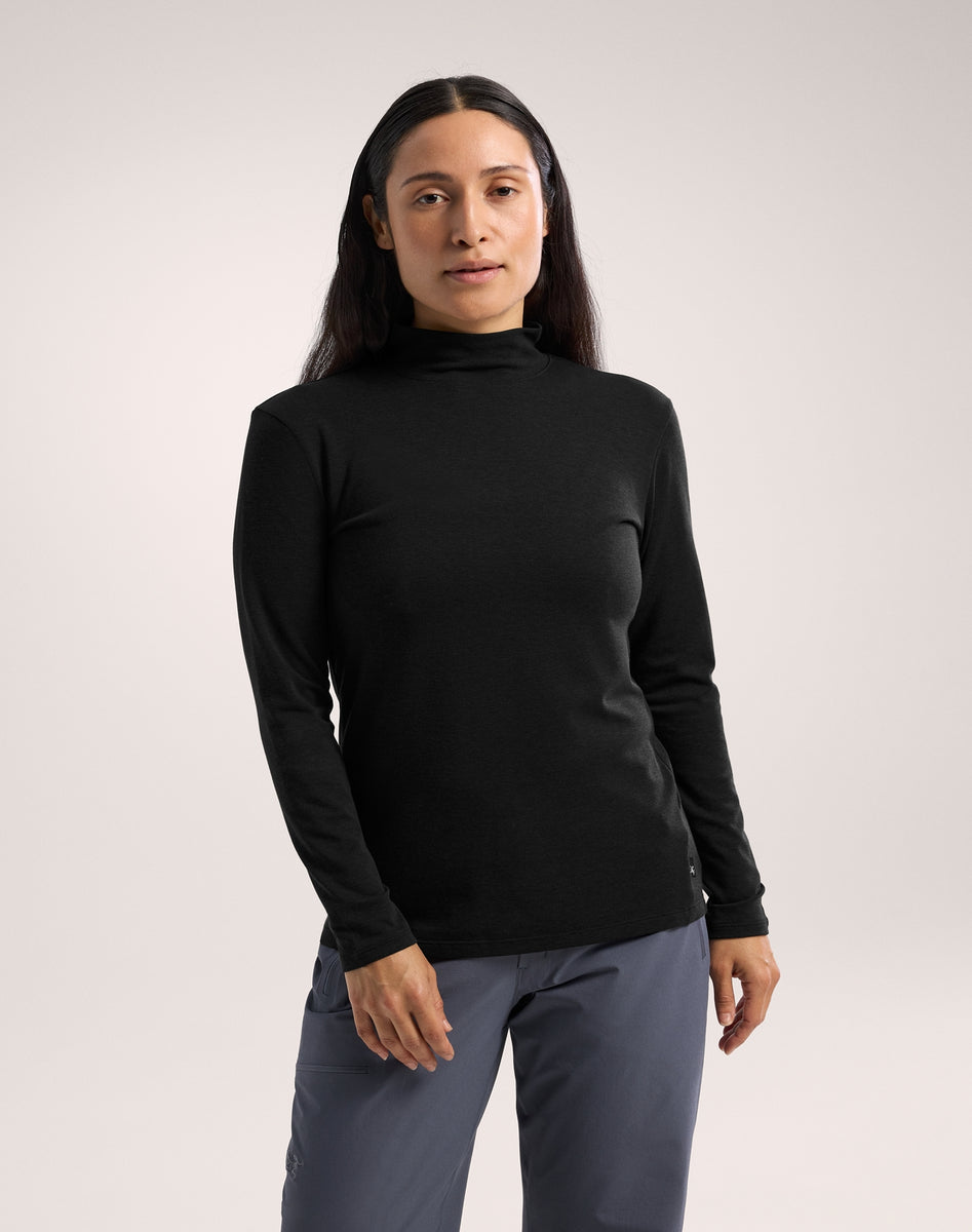 ルミン モック ネック フル スリーブ ウィメンズ