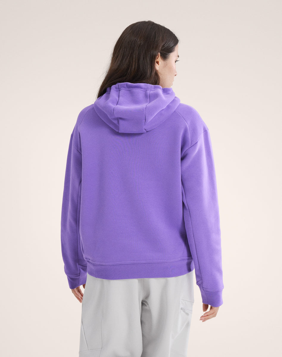 アークテリクス エンブレム フリース フーディ ウィメンズ ブラック Sサイズ ARC´TERYX EMBLEM FLEECE HOODY WOMEN´S