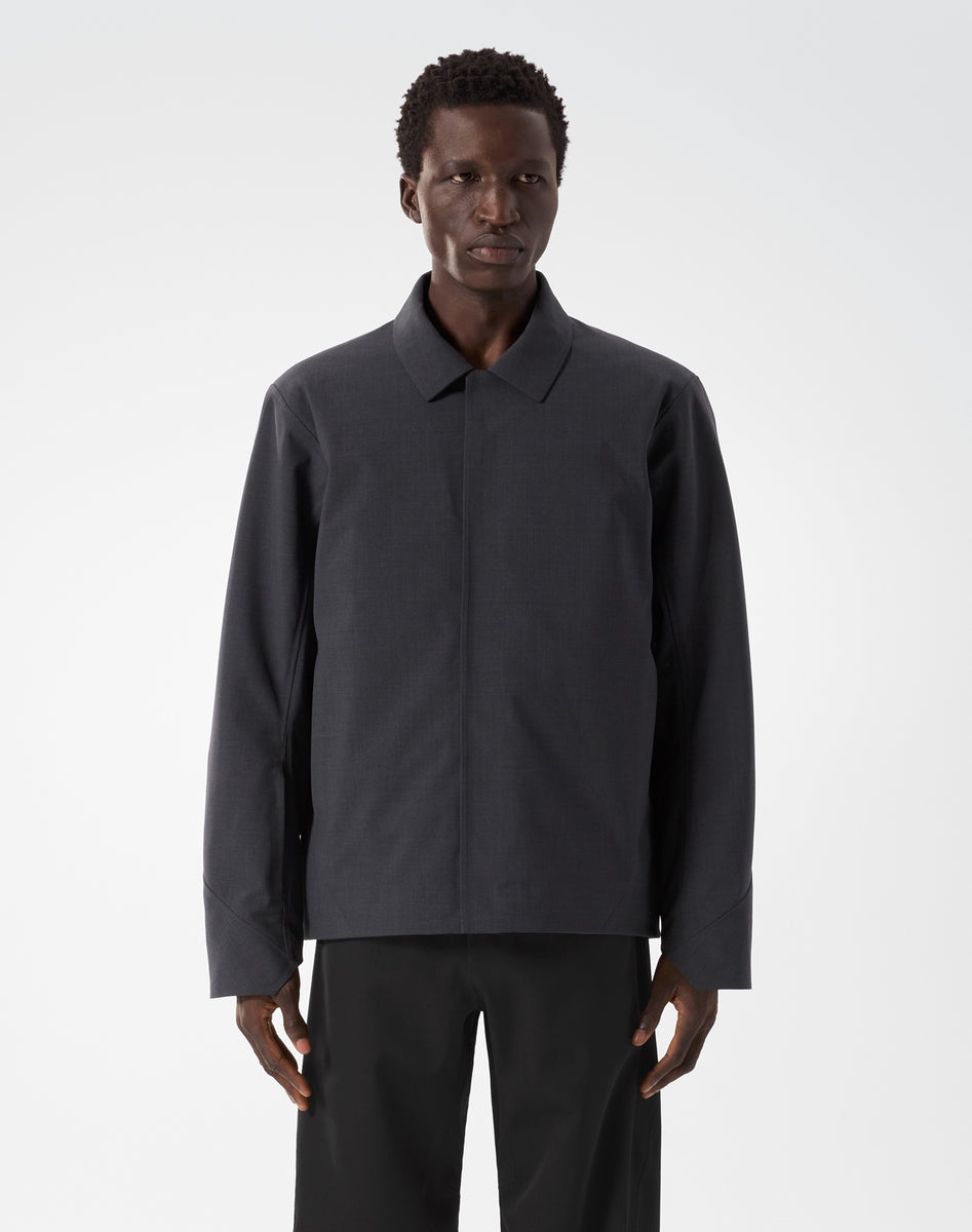 レラス インサレーテッド テック ウール ジャケット メンズ