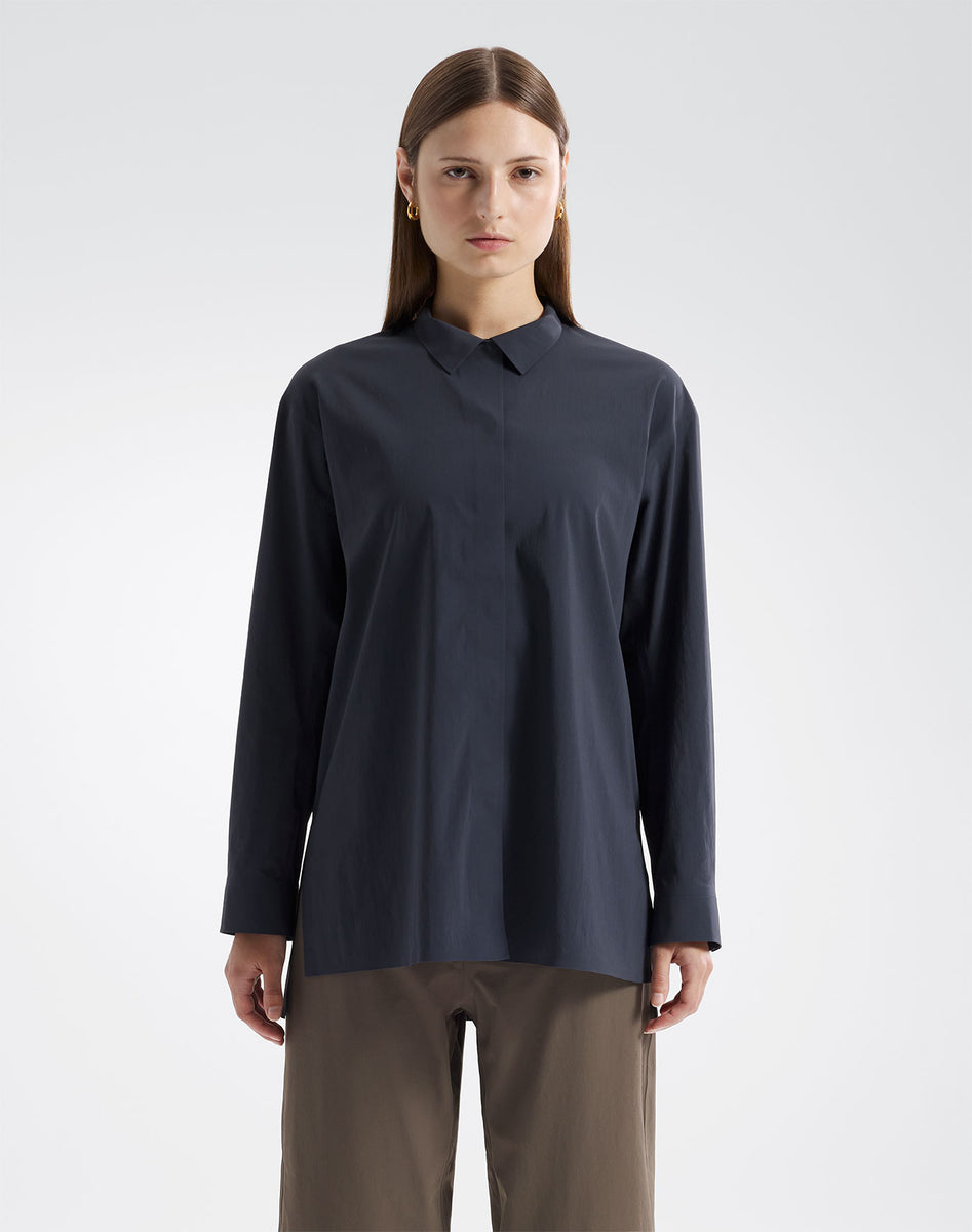 ☆24aw新品☆VEILANCE DIENE LS SHIRT WOMEN XS ダイン ロングスリーブ シャツ ウィメンズ – アークテリクス公式