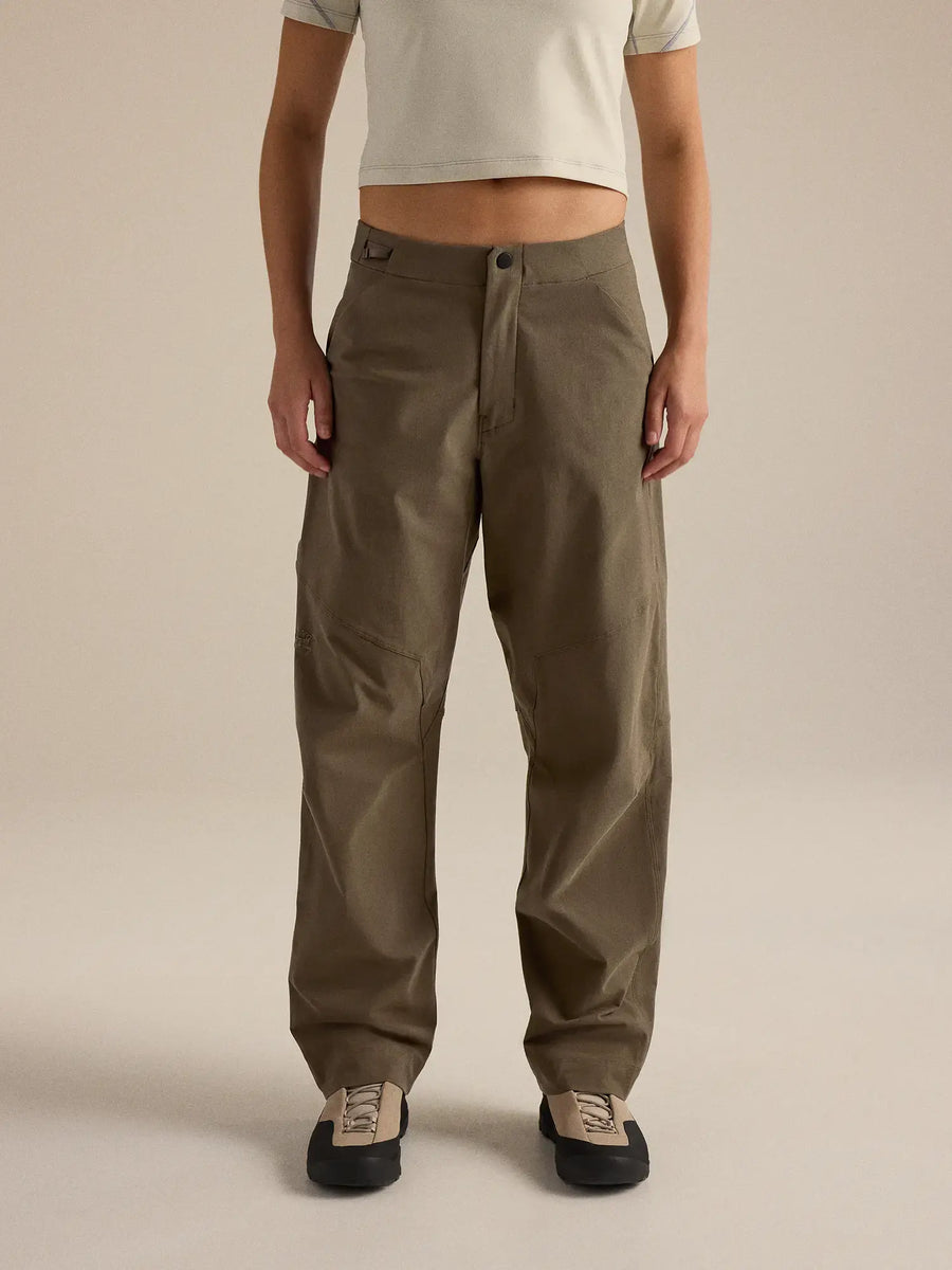Arc'teryx クラーキアワイドレッグパンツ ウィメンズ クラーキア コットン ワイドレッグ パンツ ウィメンズ