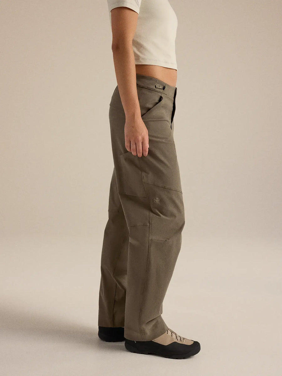 Arc'teryx クラーキアワイドレッグパンツ ウィメンズ クラーキア コットン ワイドレッグ パンツ ウィメンズ