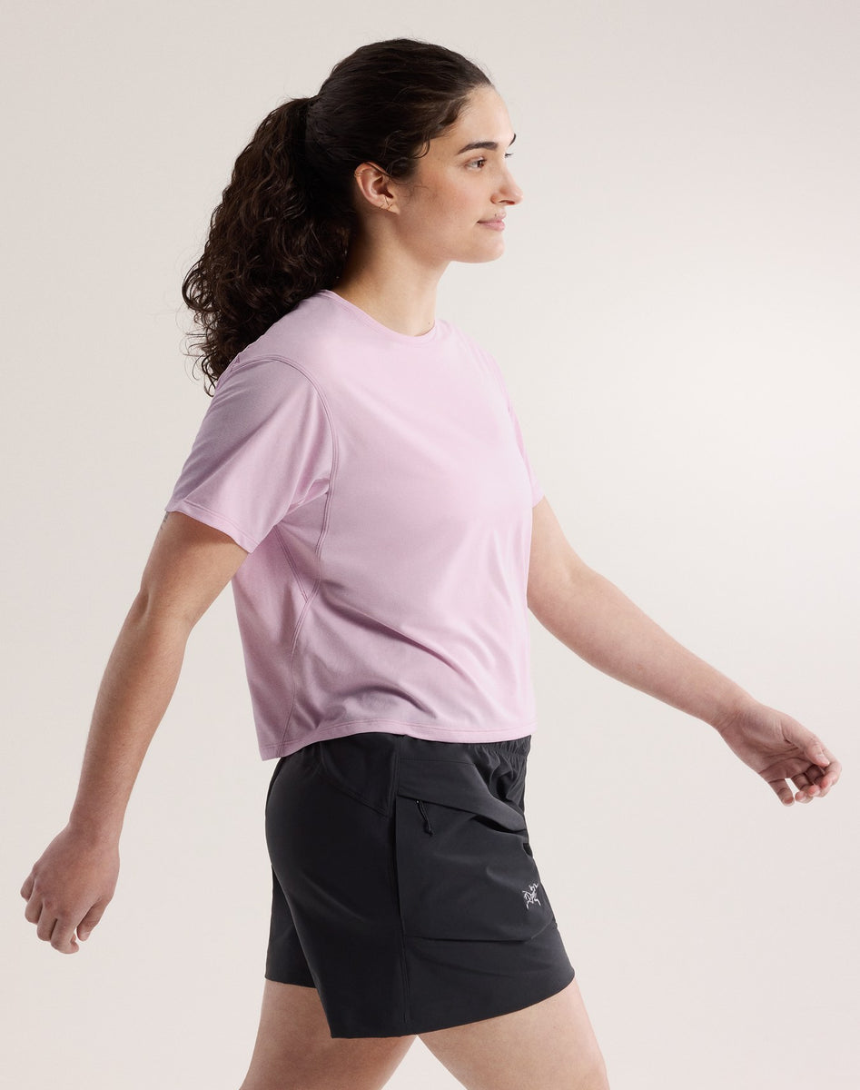 ★ARC'TERYX★Taema ティーマ クロップド Tシャツ ティーマ クロップド ロゴ ショートスリーブ ウィメンズ