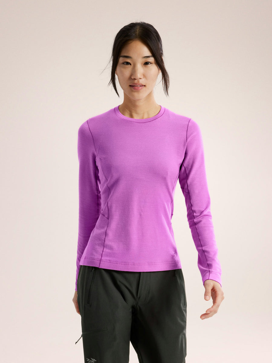 (取寄) アークテリクス レディース メリノ ウール クルー Arc'teryx women Satoro Merino Wool Crew Black サトロ SL メリノウール クルー ウィメンズ – アークテリクス公式