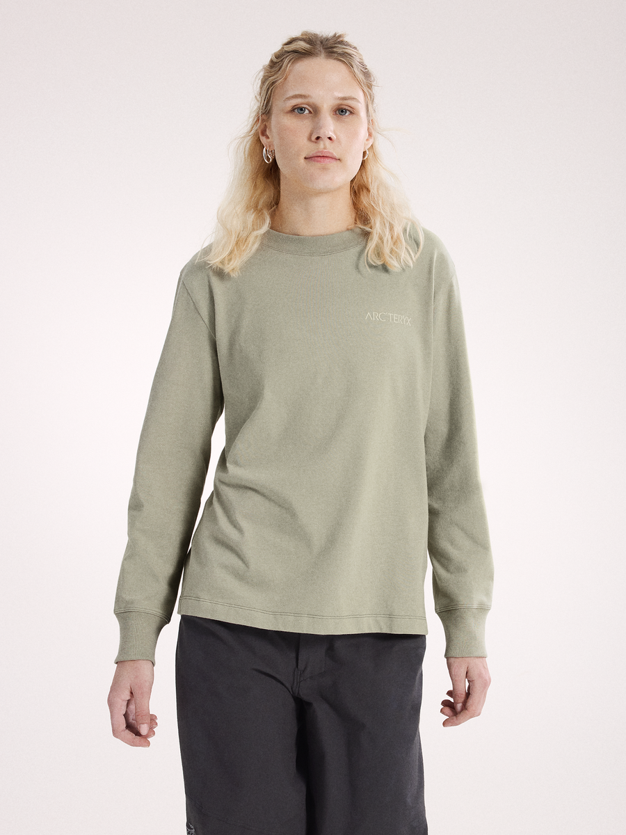 クラッグ コットン バード クルー ロングスリーブ ウィメンズ