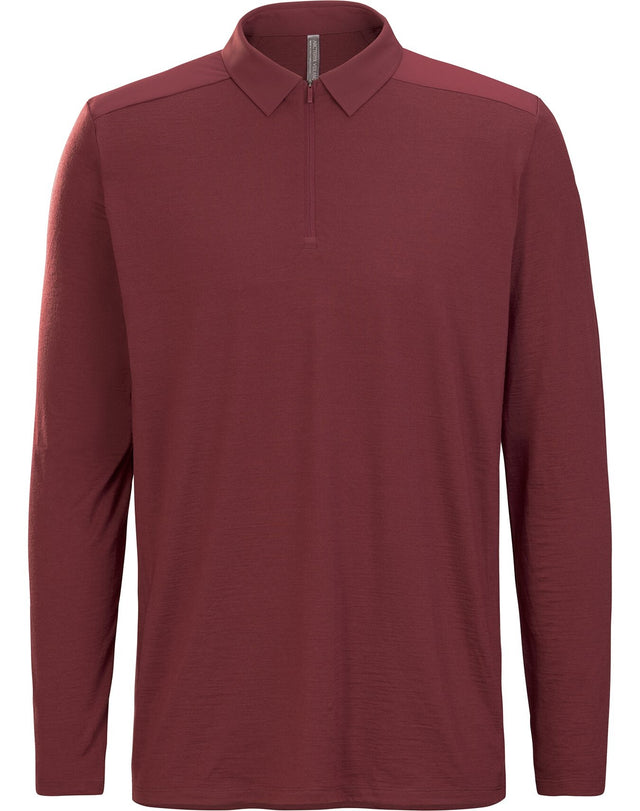 フレーム ロングスリーブ ポロ メンズ