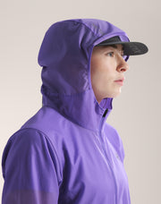 極美品　ARC'TERYX インセンド エアシェル フーディ　パープル　M インセンド エアシェル フーディ ウィメンズ – アークテリクス