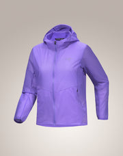 極美品　ARC'TERYX インセンド エアシェル フーディ　パープル　M インセンド エアシェル フーディ ウィメンズ – アークテリクス