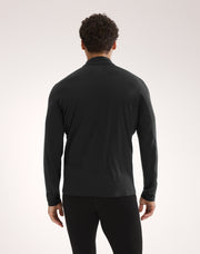 ロー メリノウール ジップネック メンズ