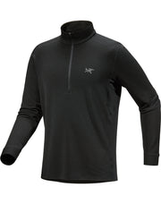 ロー メリノウール ジップネック メンズ