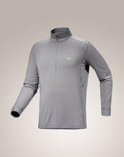 ロー メリノウール ジップネック メンズ