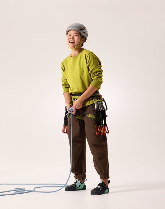 クラッグ コットン バード クルー ロングスリーブ ウィメンズ