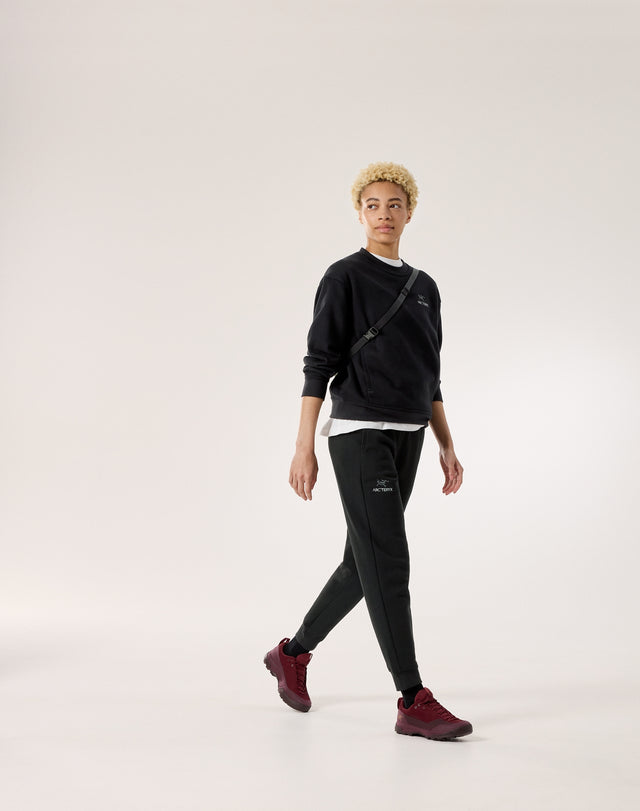 エンブレム フリース クルー ウィメンズ