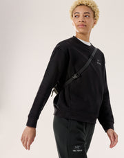 エンブレム フリース クルー ウィメンズ