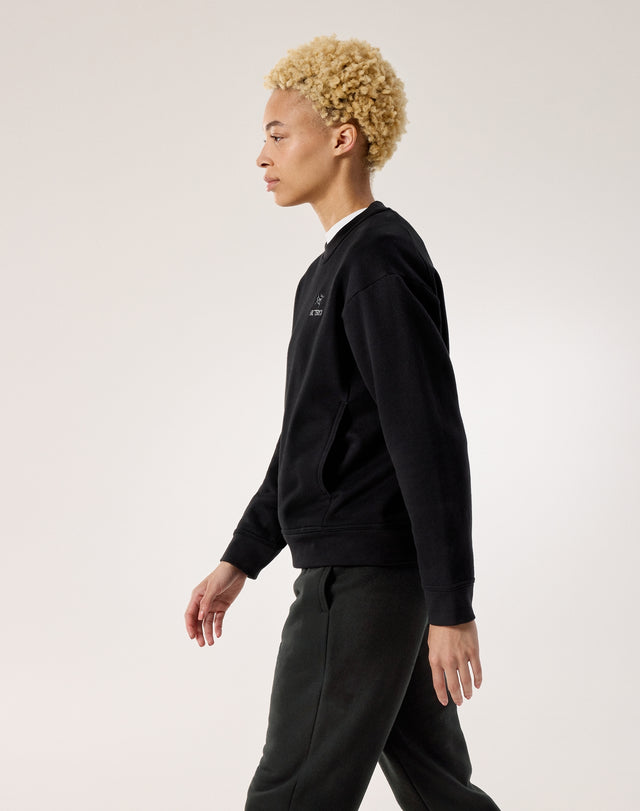 エンブレム フリース クルー ウィメンズ