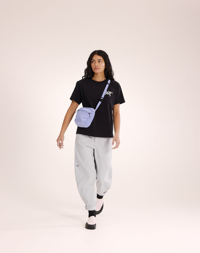 クラッグ コットン バード タイル クルー ショートスリーブ ウィメンズ