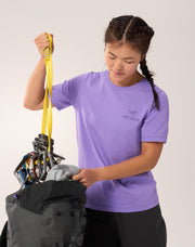 クラッグ SL コットン エンブレム クルー ショートスリーブ ウィメンズ