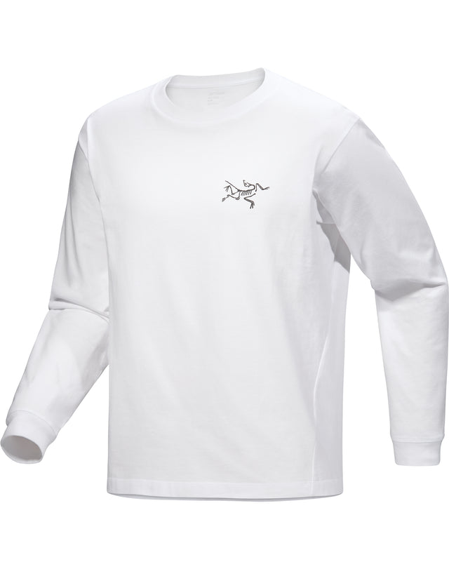 アークテリクス　クラッグコットンロングスリーブ　ブラック　ホワイト　Ｓサイズ アークテリクス-ARCTERYX クラッグコットンヒートマップロング