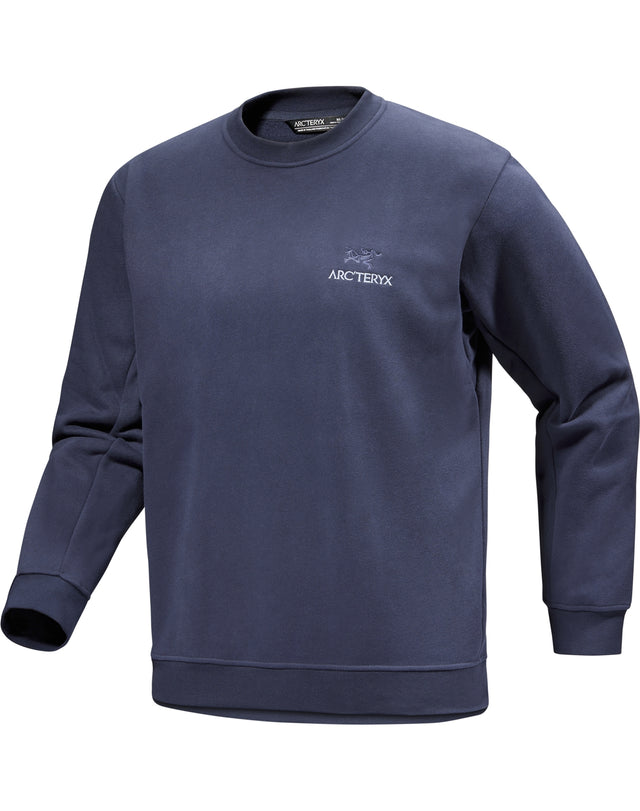 エンブレム フリース クルー メンズ