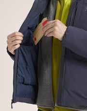 エプシロン ダウン フーディ メンズ