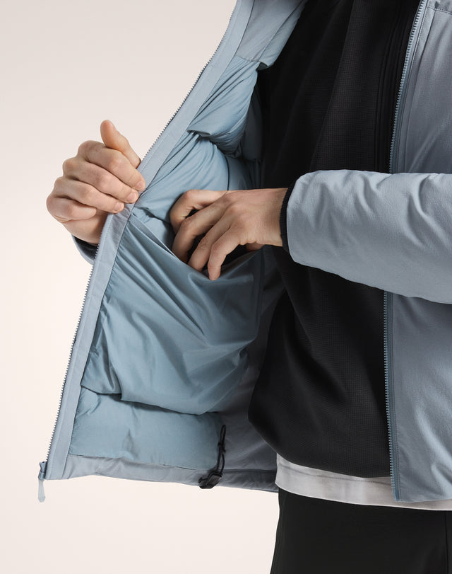 エプシロン ダウン フーディ メンズ