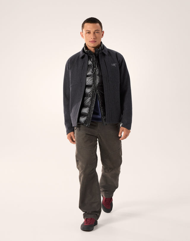 ソーヤー ウール オーバーシャツ メンズ