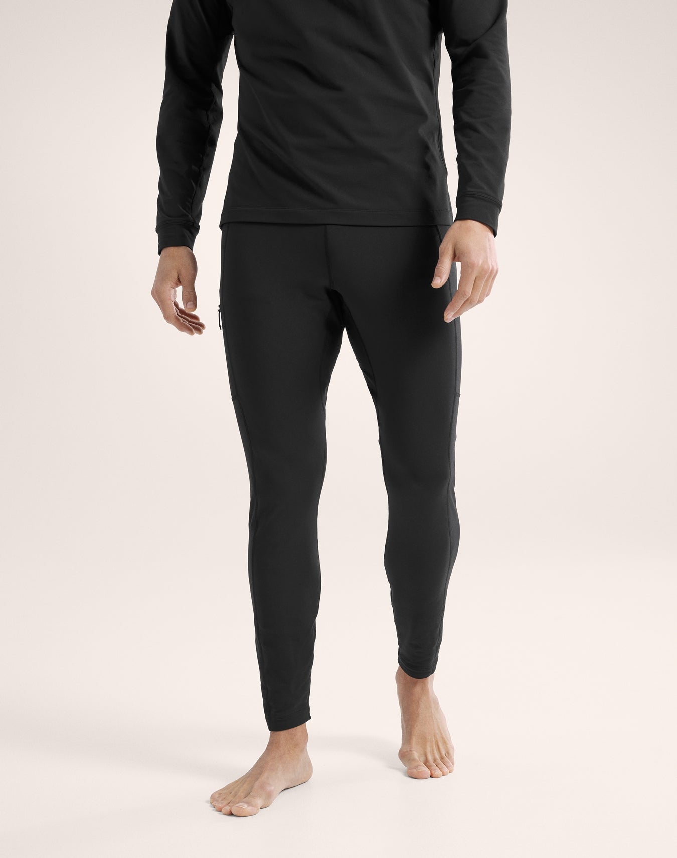 ARC&#39;TERYX - 新品同様 アークテリクス ARC&#39;TERYX タイツ ベースレイヤー 黒 L ARC'TERYX - 新品同様 アークテリクス ARC'TERYX タイツ ベース