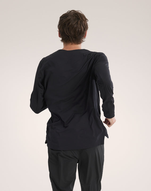 ノーバン ダウンワード ロゴ ロングスリーブ メンズ