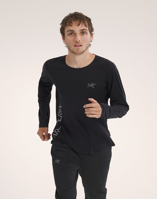 ノーバン ダウンワード ロゴ ロングスリーブ メンズ