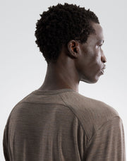 フレーム ロングスリーブ シャツ メンズ