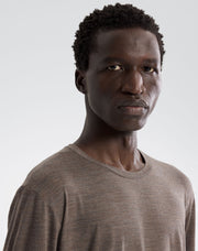 フレーム ロングスリーブ シャツ メンズ