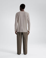 フレーム ロングスリーブ シャツ メンズ