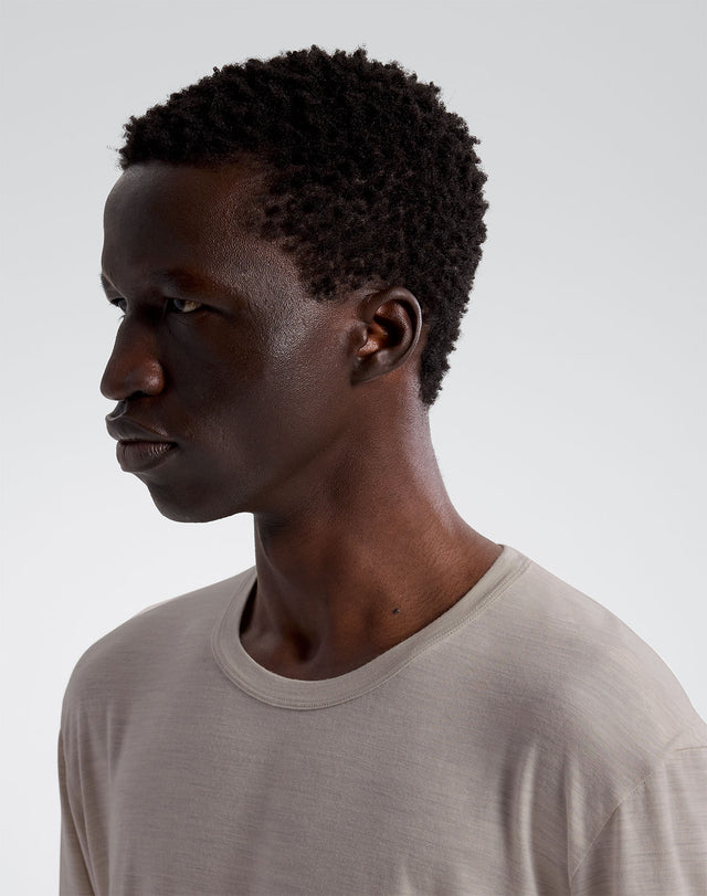 フレーム ロングスリーブ シャツ メンズ