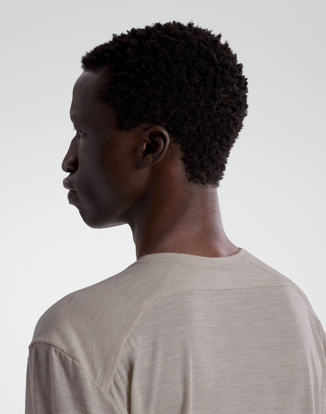 フレーム ロングスリーブ シャツ メンズ