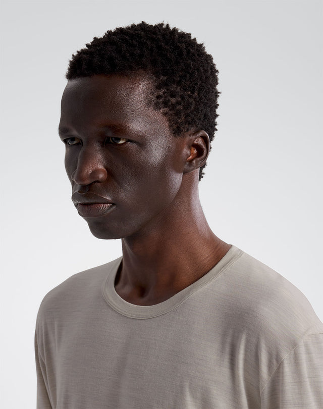 フレーム ロングスリーブ シャツ メンズ