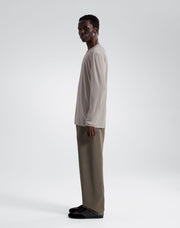 フレーム ロングスリーブ シャツ メンズ