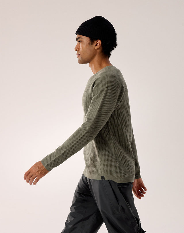 ハラム メリノウール クルー メンズ