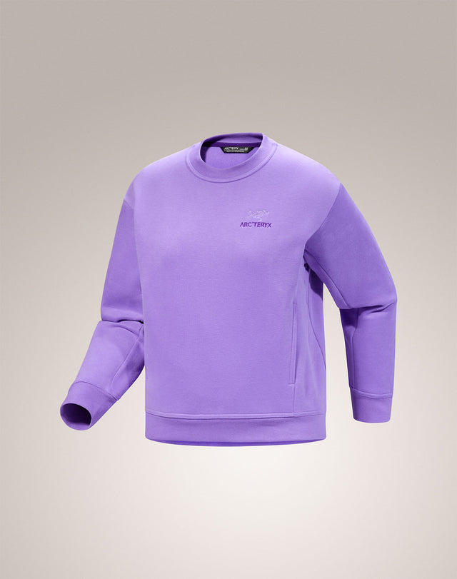 エンブレム フリース クルー ウィメンズ