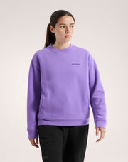 エンブレム フリース クルー ウィメンズ