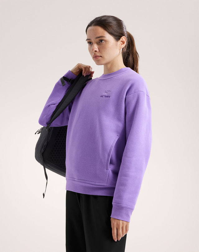 エンブレム フリース クルー ウィメンズ