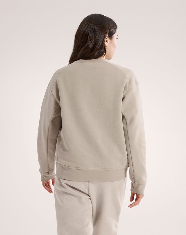 エンブレム フリース クルー ウィメンズ