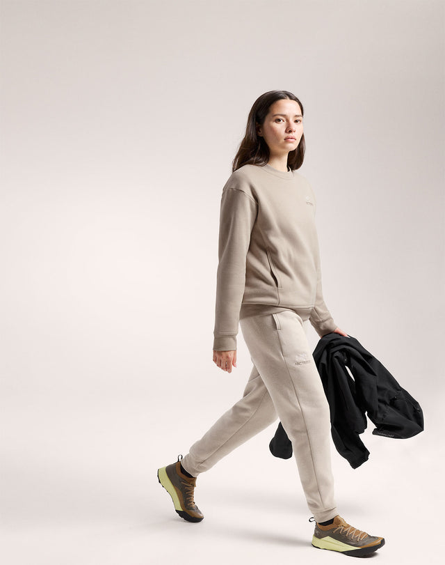 エンブレム フリース クルー ウィメンズ