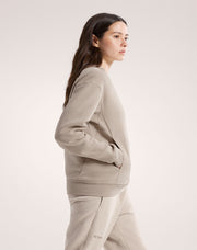 エンブレム フリース クルー ウィメンズ