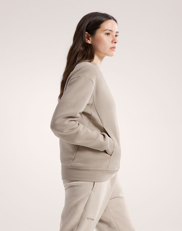 エンブレム フリース クルー ウィメンズ