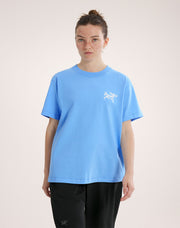 クラッグ コットン バード タイル クルー ショートスリーブ ウィメンズ