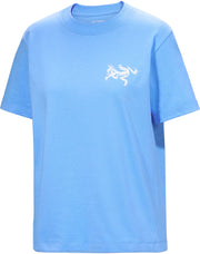 クラッグ コットン バード タイル クルー ショートスリーブ ウィメンズ