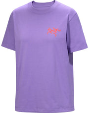 クラッグ コットン バード タイル クルー ショートスリーブ ウィメンズ