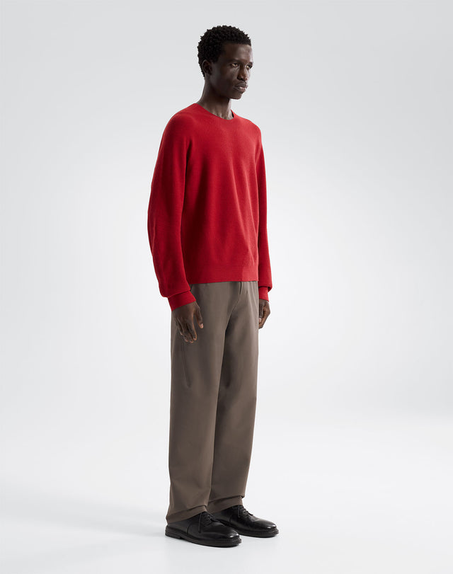 コニック ウール ミッドレイヤー メンズ