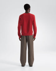 コニック ウール ミッドレイヤー メンズ